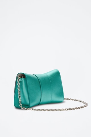 Sac bandoulière en cuir Metropolis Remix - Vert