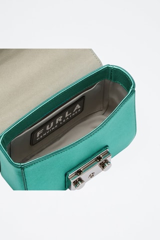 Sac bandoulière en cuir Metropolis- Vert