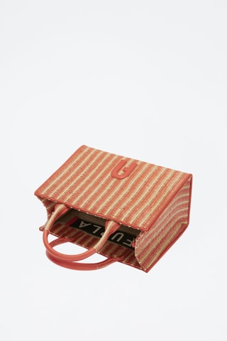 Cabas Opportunity - Corail et jaune