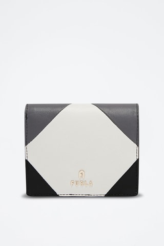 Portefeuille en cuir Furla Camelia - Noir