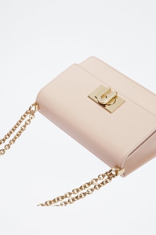 Sac bandoulière en cuir - Rose