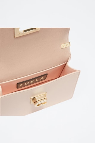 Sac bandoulière en cuir - Rose