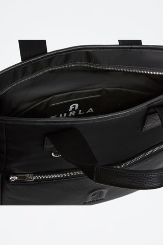 Sac à main en cuir de veau - Noir