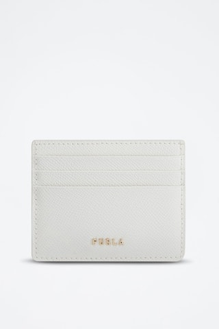 Porte-cartes en cuir de veau - Blanc