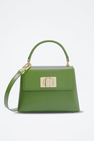 Sac à main en cuir de veau - Vert clair