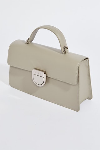 Sac à main en cuir de veau - Ecru