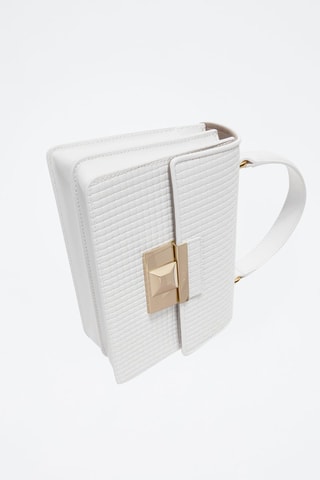 Sac à main en cuir de veau - Blanc