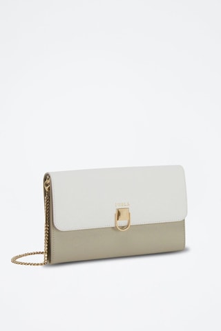 Sac bandoulière en cuir - Beige