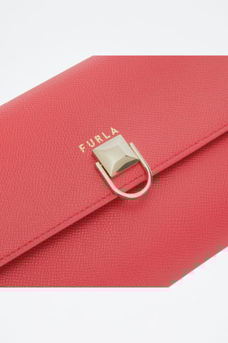 Sac bandoulière en cuir - Rouge