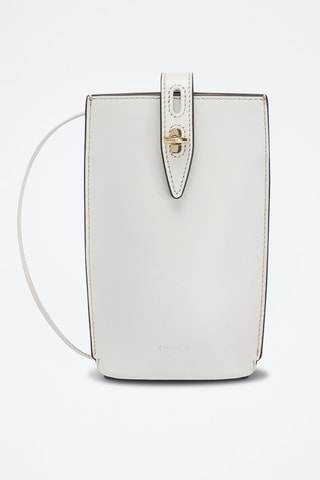 Sac bandoulière en cuir - Blanc