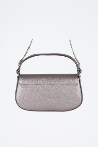 Sac à main en cuir - Argenté