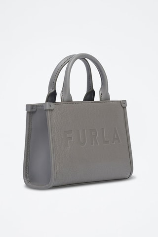 Sac à main en cuir - Gris