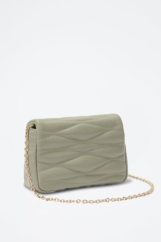 Sac bandoulière en cuir ovin - Vert clair