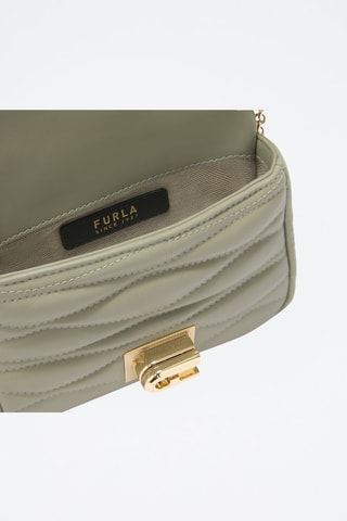 Sac bandoulière en cuir ovin - Vert clair