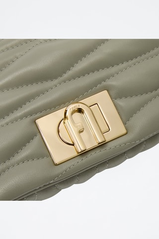 Sac bandoulière en cuir ovin - Vert clair