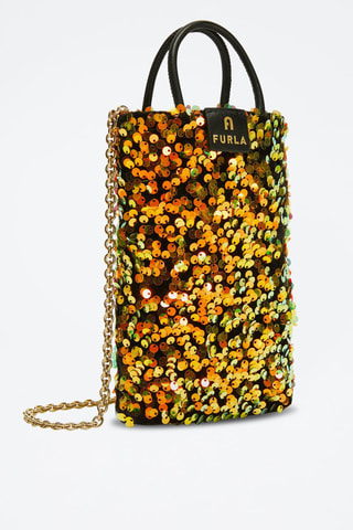 Sac bandoulière Camelia - Noir