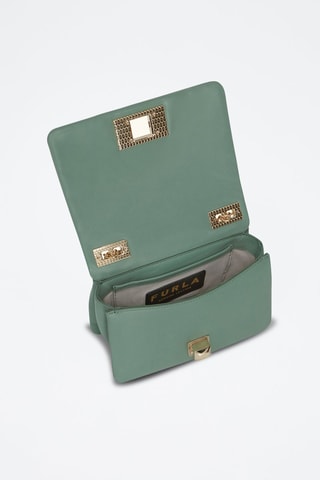 Sac bandoulière en cuir Lulu - Vert