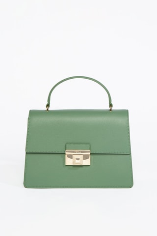 Sac à main en cuir de veau Venere - Vert