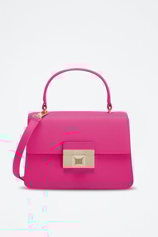 Sac à main en cuir de veau Venere Mini - Rose poudré