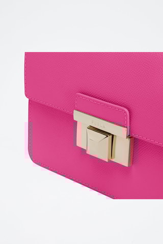 Sac à main en cuir de veau Venere Mini - Rose poudré