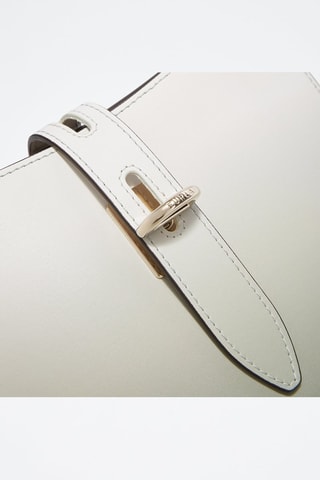 Sac bandoulière en cuir Unica Furla - Gris