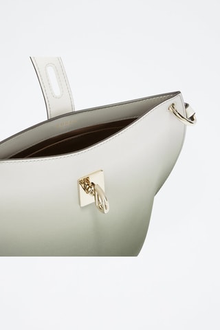 Sac bandoulière en cuir Unica Furla - Gris