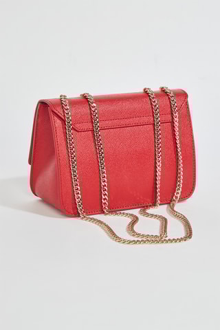 Sac bandoulière en cuir Bella Mini - Rouge