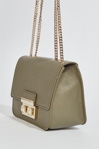 Sac bandoulière en cuir Bella Mini - Kaki