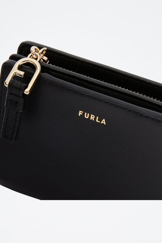 Portefeuille en cuir Nuvola - Taille S - Noir