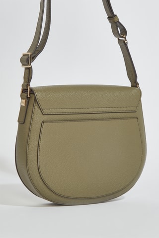 Sac bandoulière en cuir Glenn - Taille S - Kaki