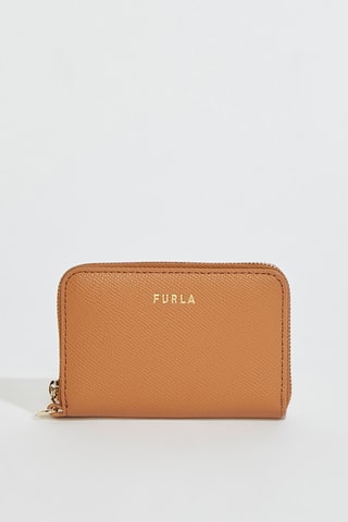 Portefeuille en cuir Gardenia - Taille S - Marron