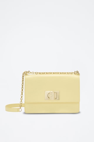 Sac bandoulière en cuir 1927 Mini - Jaune pâle