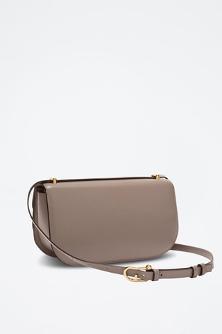 Sac bandoulière en cuir Sfera - Taille S - Mauve