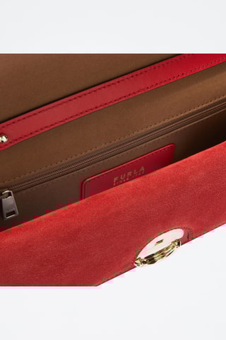 Sac bandoulière en cuir Sfera - Taille S - Rouge