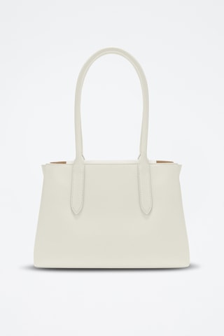 Cabas en cuir Meridiana - Taille M - Blanc