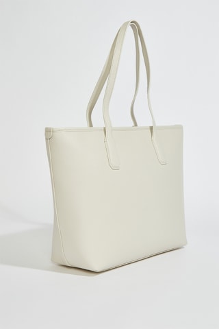 Cabas en cuir CLassic - Taille M - Blanc