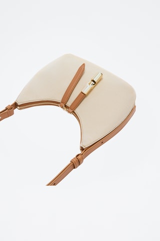 Sac porté épaule Goccia - Taille S - Beige