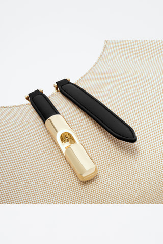 Sac porté épaule Goccia - Taille S - Beige