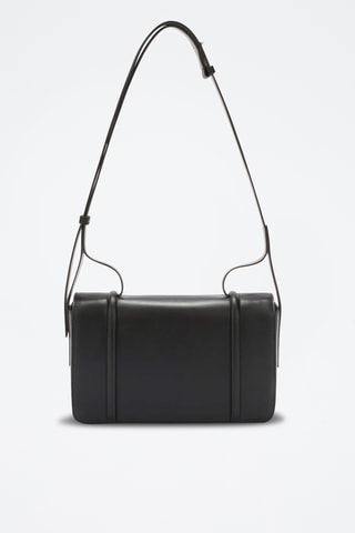 Sac bandoulière en cuir Riva - Taille S - Noir