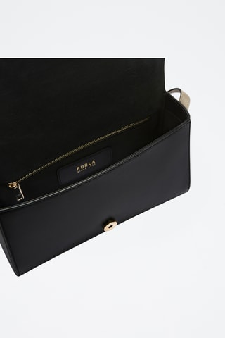 Sac bandoulière en cuir Riva - Taille S - Noir