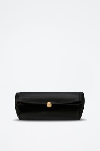 Pochette en cuir Sfera Soft - Taille M - Noir