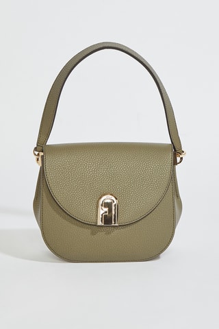 Sac bandoulière en cuir Gardenia Mini - Kaki