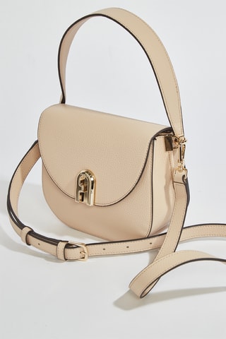 Sac bandoulière en cuir Gardenia Mini - Beige