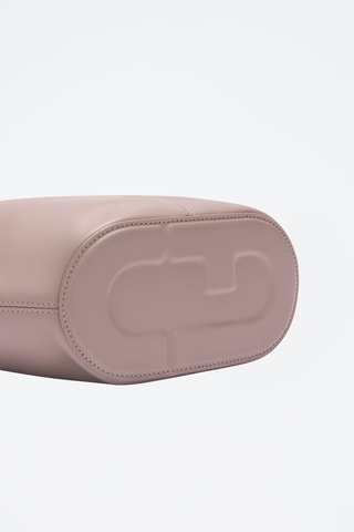 Sac à main en cuir Ring Mini - Mauve