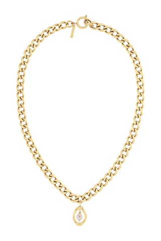 Collar bañado en oro fino amarillo