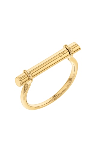 Anillo -  Chapado en oro fino amarillo