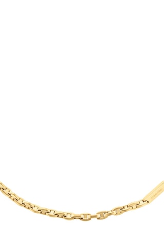 Collar -  Chapado en oro fino amarillo