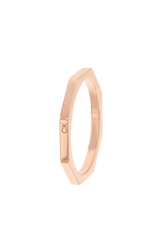 3 anillos - Plateado, dorado y rosa dorado