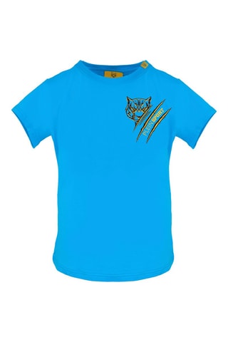 T-shirt - Bleu et jaune