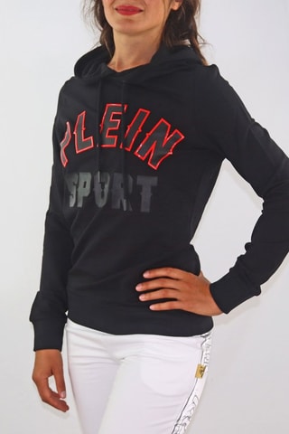 Sweat à capuche - Noir et rouge